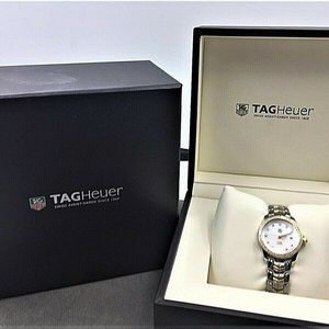 Ladies TAG Heuer Link Lady MOP Diamond Dial Diamon